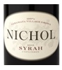 Nichol Vineyard Syrah 2009